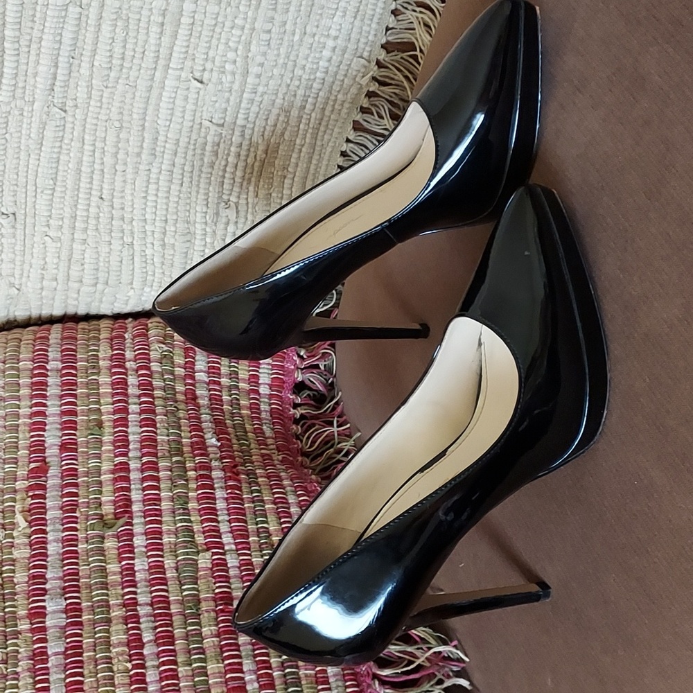 Jessica Simpson Parisah Patent Platform Stiletto Pumps